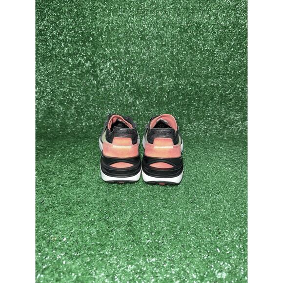 Nike Waffle One Shoes Womens Size 8 Black Red Sneakers Lifestyle Casual Athletic - Picture 7 of 9